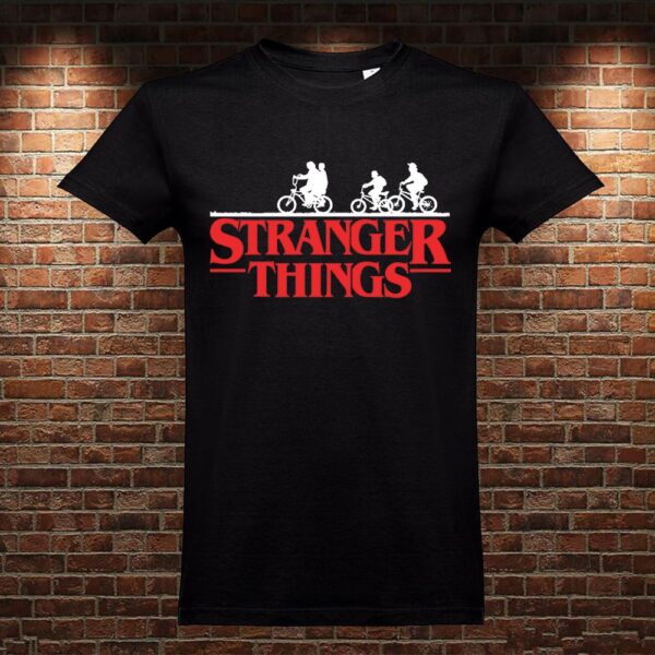CM0719 Camiseta Stranger Things Logo