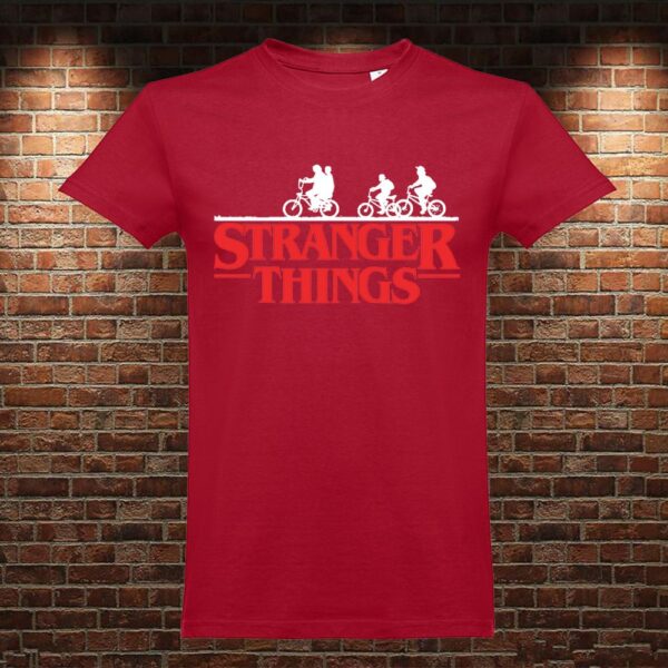 CM0726 Camiseta Stranger Things Logo