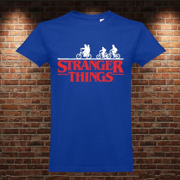 CM0727 Camiseta Stranger Things Logo