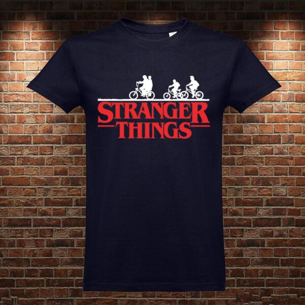 CM0728 Camiseta Stranger Things Logo
