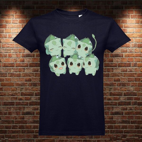 CM0941 Camiseta Pokemon Bulbasaur Kawaii