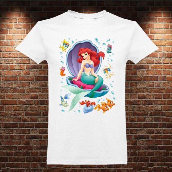 CM1494 Camiseta La Sirenita Ariel