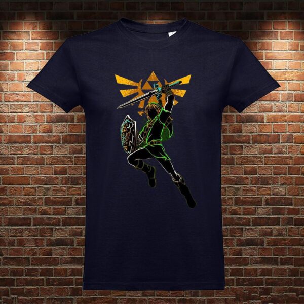 CM1526 Camiseta Link Trifuerza Legend of Zelda