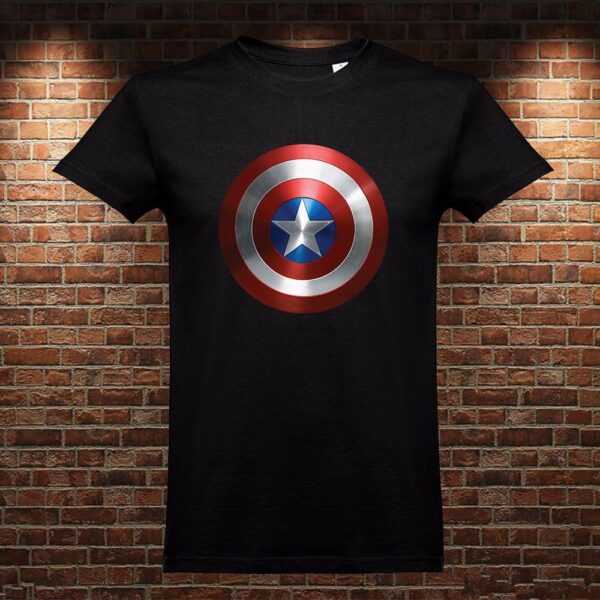 CM1581 Camiseta Escudo Capitán América