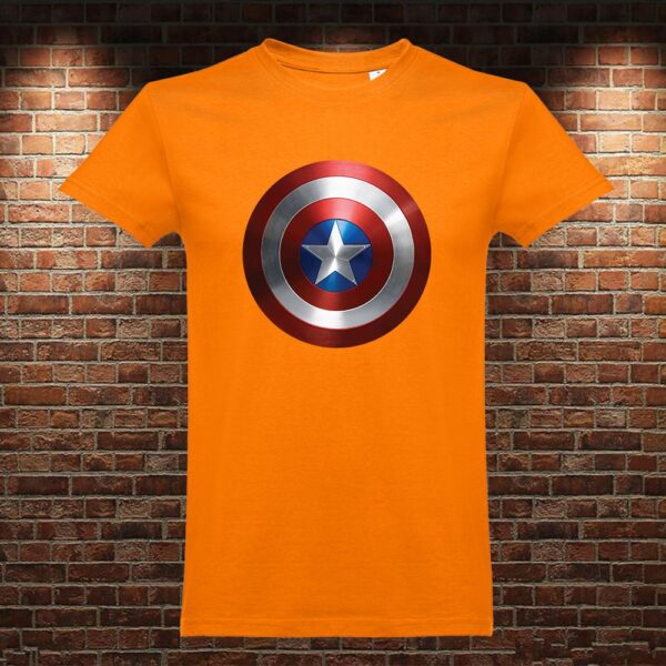 CM1585 Camiseta Escudo Capitán América
