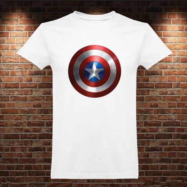 CM1588 Camiseta Escudo Capitán América