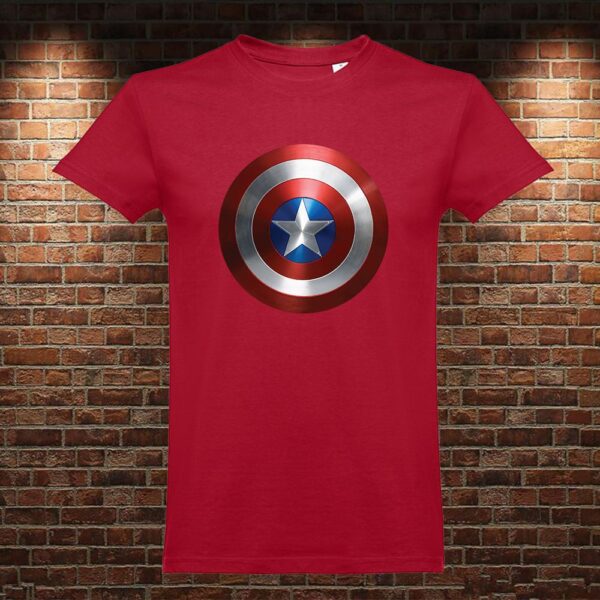 CM1589 Camiseta Escudo Capitán América
