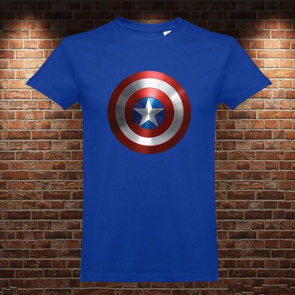 CM1590 Camiseta Escudo Capitán América