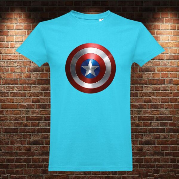 CM1593 Camiseta Escudo Capitán América