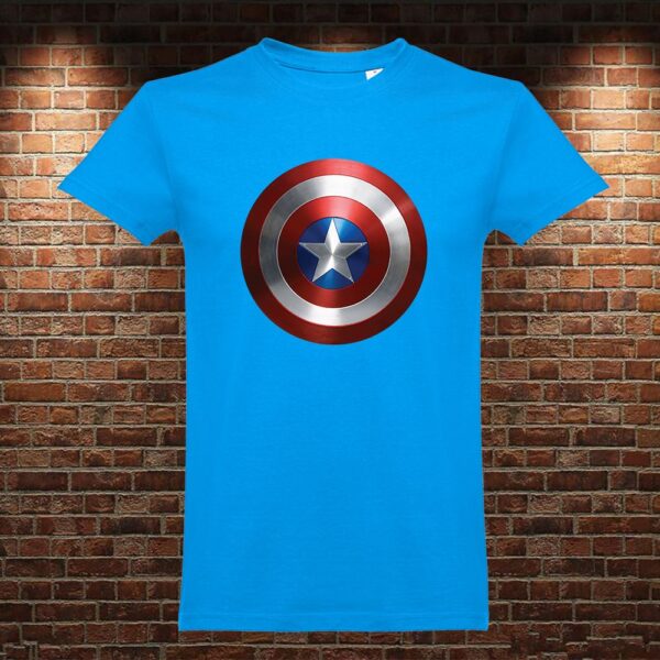 CM1594 Camiseta Escudo Capitán América