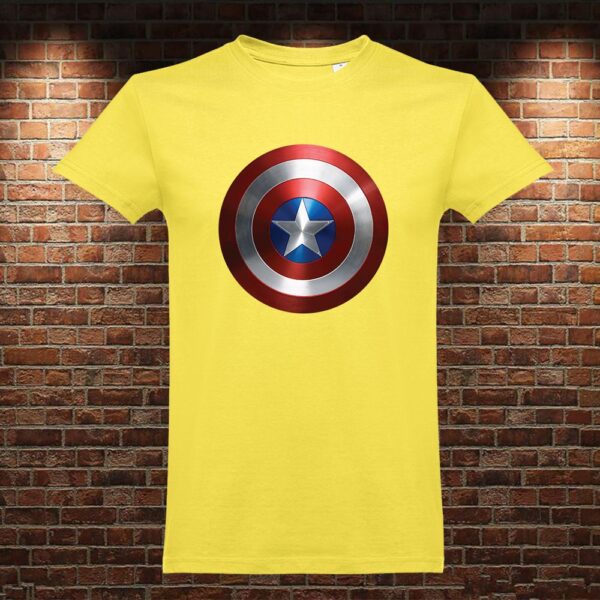 CM1595 Camiseta Escudo Capitán América