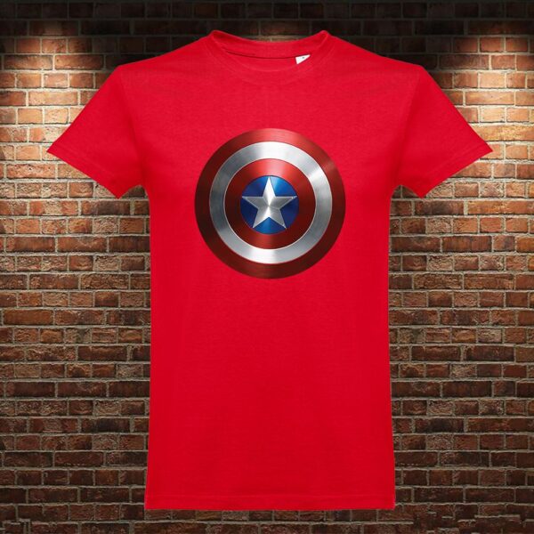 CM1596 Camiseta Escudo Capitán América