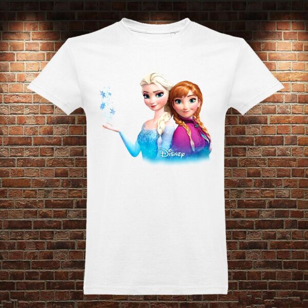 CM1597 Camiseta Elsa y anna Frozen
