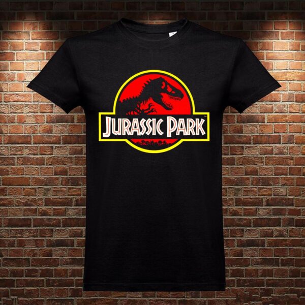 CM1631 Camiseta Jurassic Park Logo