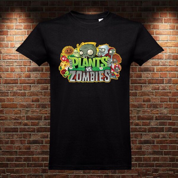 CM1729 Camiseta Plantas VS Zombies