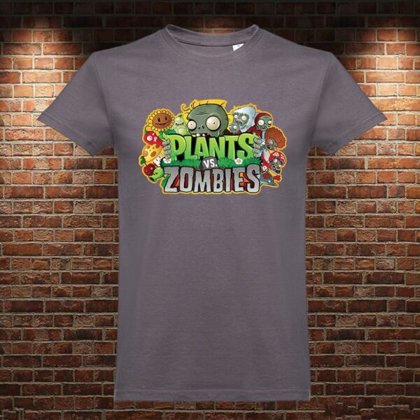 CM1734 Camiseta Plantas VS Zombies