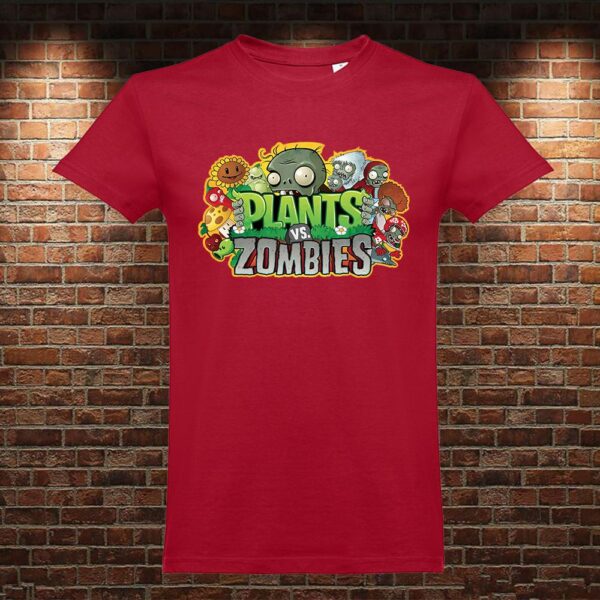 CM1737 Camiseta Plantas VS Zombies