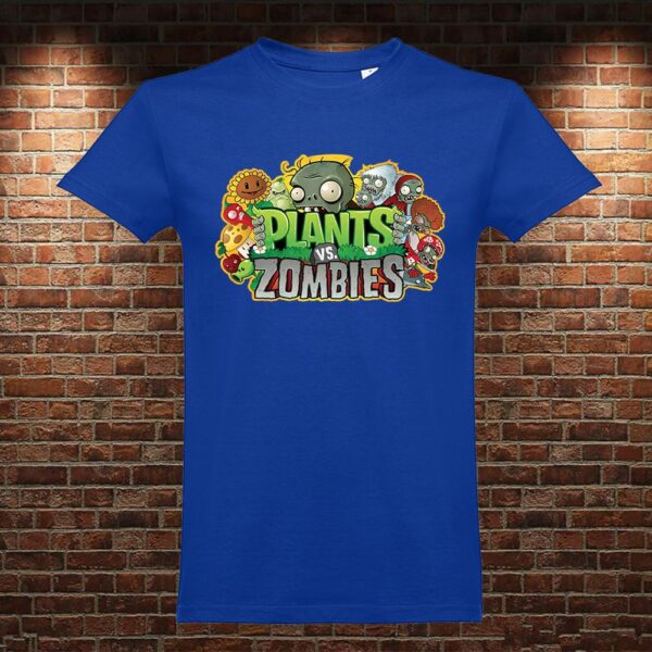 CM1738 Camiseta Plantas VS Zombies