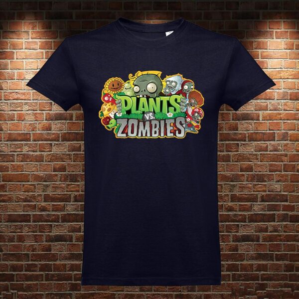CM1739 Camiseta Plantas VS Zombies