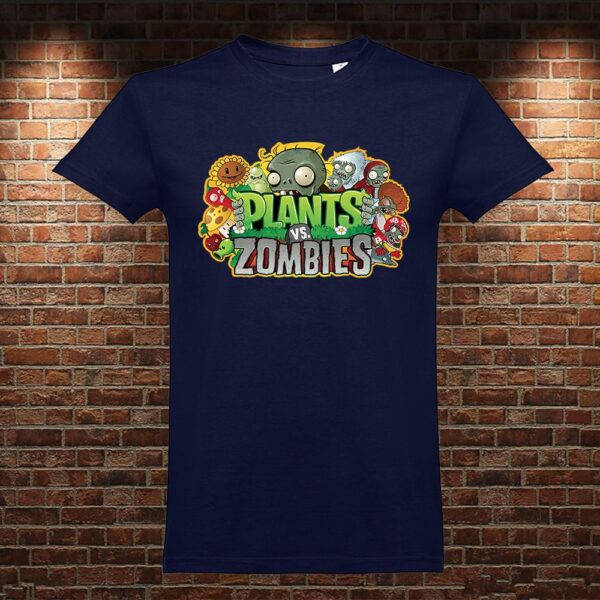 CM1740 Camiseta Plantas VS Zombies