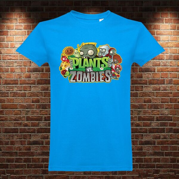 CM1742 Camiseta Plantas VS Zombies