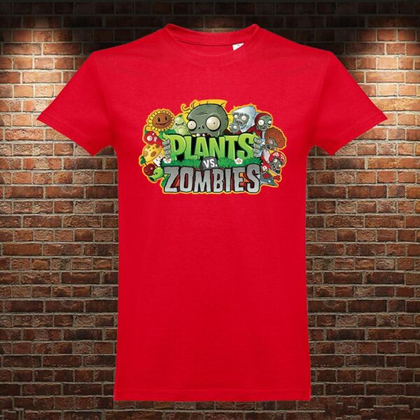 CM1744 Camiseta Plantas VS Zombies