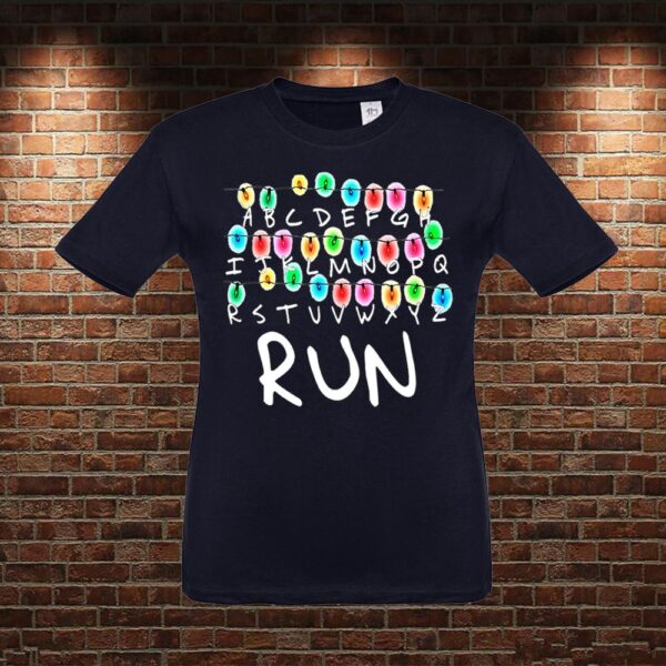 CMN0084 Camiseta niño Stranger Things Run