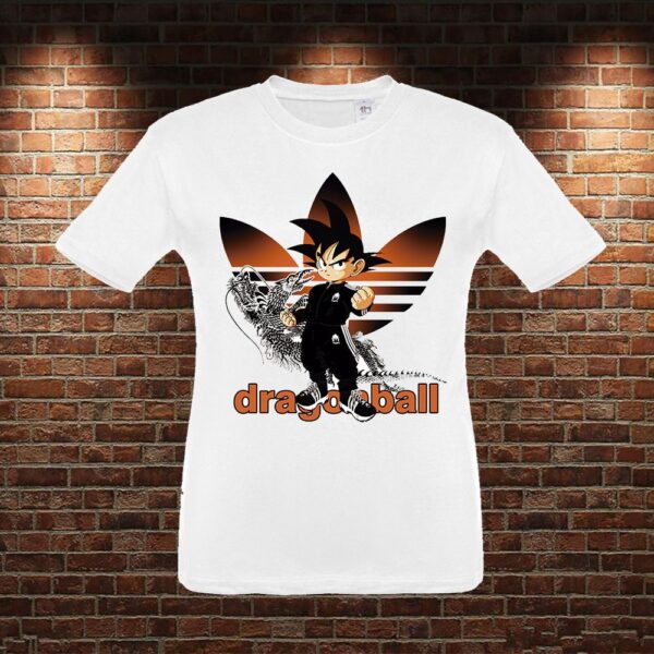 CMN0127 Camiseta niño Dragon Ball Goku Adidas