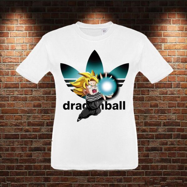 CMN0137 Camiseta niño Dragon Ball Goku Adidas
