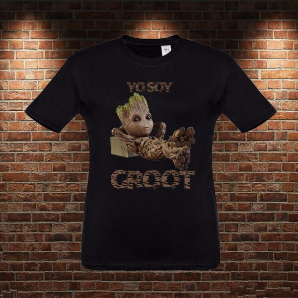 CMN0192 Camiseta niño Yo soy Groot