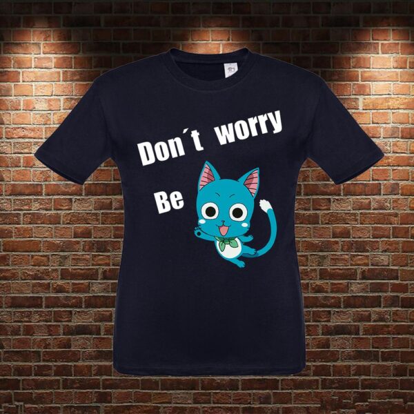 CMN0223 Camiseta niño Don´t Worry Be Happy