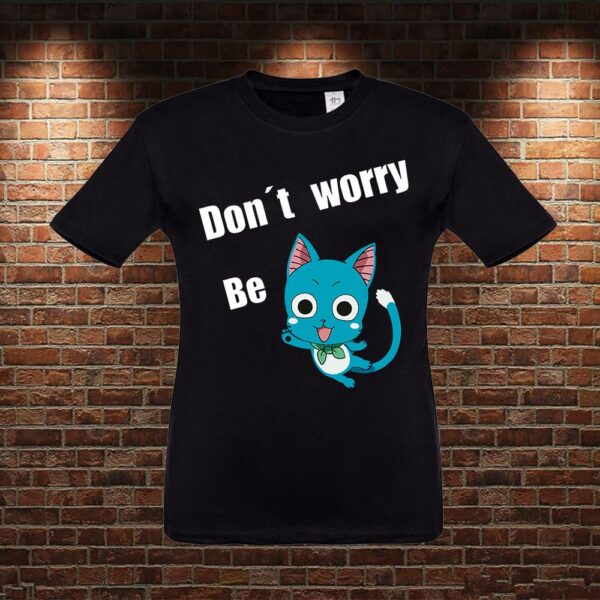 CMN0228 Camiseta niño Don´t Worry Be Happy