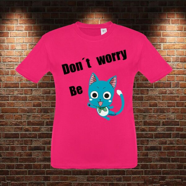 CMN0230 Camiseta niño Don´t Worry Be Happy