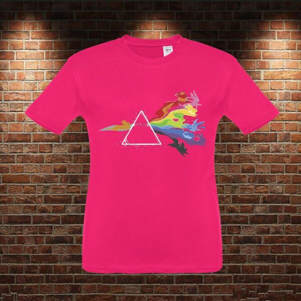 CMN0238 Camiseta niño Pink Floyd Eevee