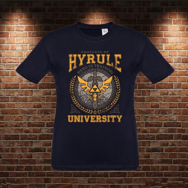 CMN0364 Camiseta niño Hyrule University
