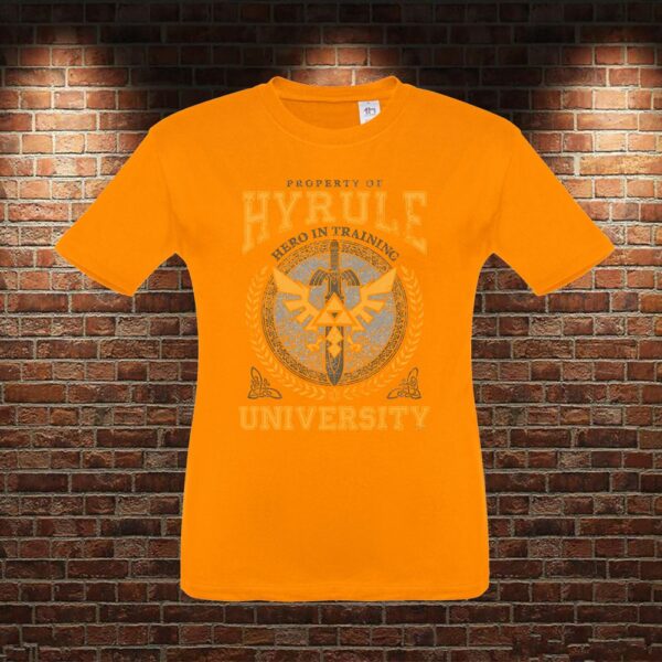 CMN0370 Camiseta niño Hyrule University