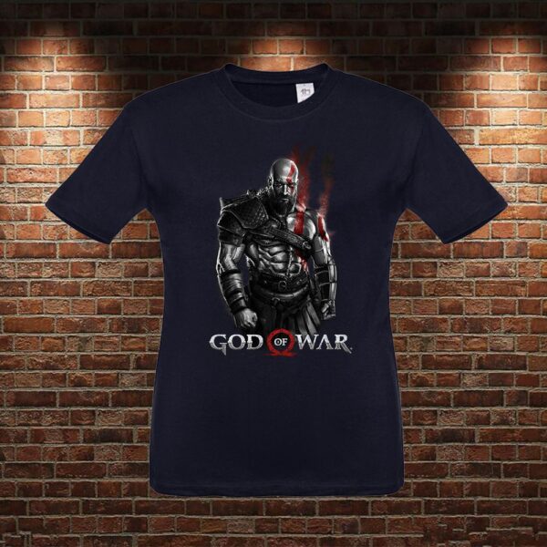 CMN0382 Camiseta niño God of War Kratos