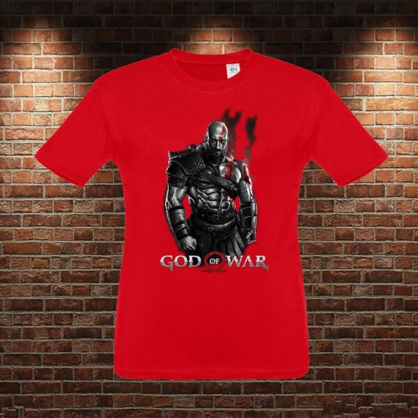 CMN0385 Camiseta niño God of War Kratos