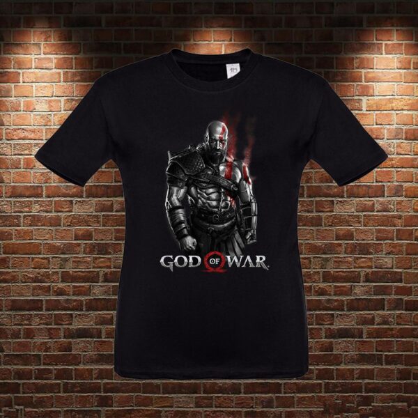 CMN0387 Camiseta niño God of War Kratos