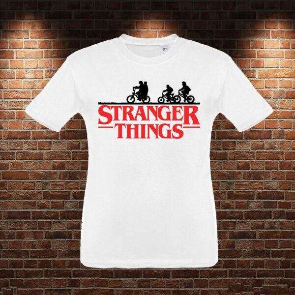 CMN0408 Camiseta niño Stranger Things Logo