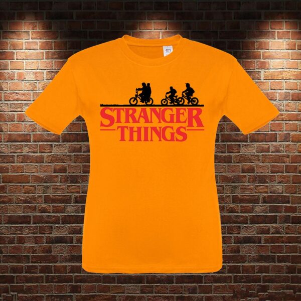 CMN0412 Camiseta niño Stranger Things Logo