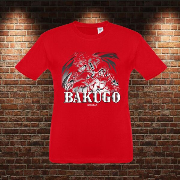 CMN0418 Camiseta niño Boku no Hero Bakugo