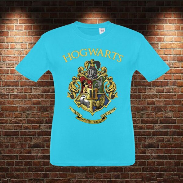 CMN0516 Camiseta niño Hogwarts Harry Potter