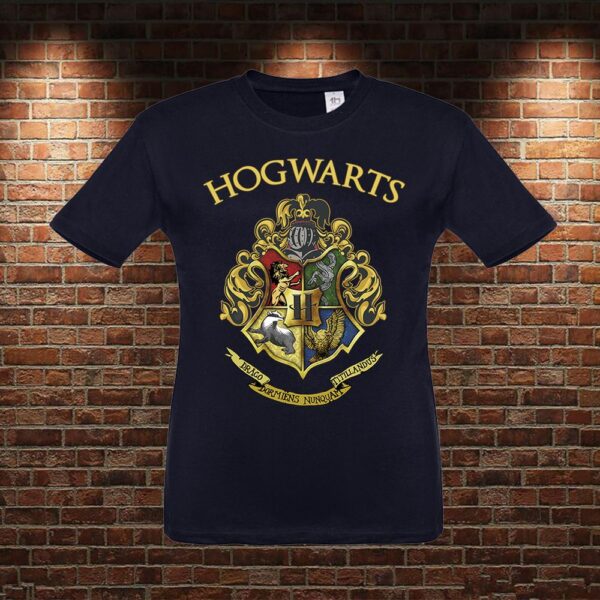 CMN0517 Camiseta niño Hogwarts Harry Potter