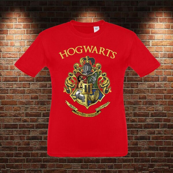 CMN0519 Camiseta niño Hogwarts Harry Potter