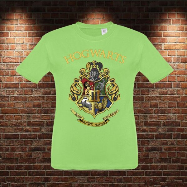 CMN0520 Camiseta niño Hogwarts Harry Potter