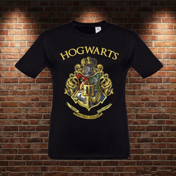 CMN0521 Camiseta niño Hogwarts Harry Potter