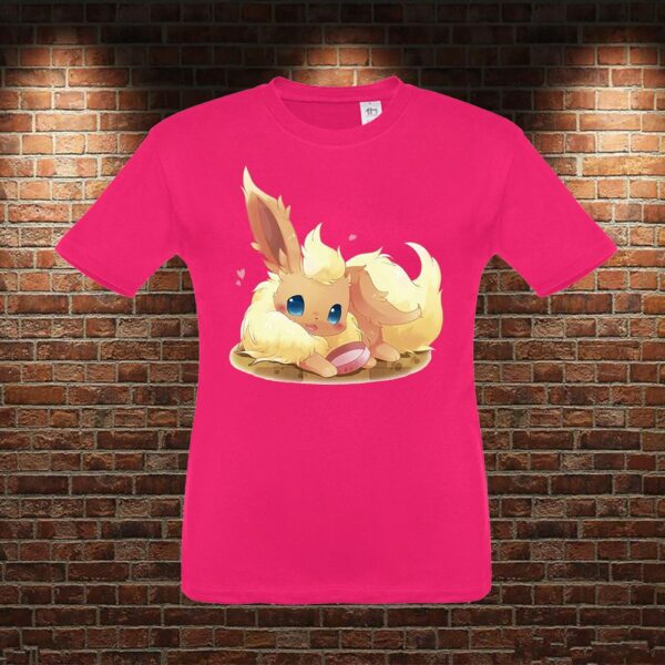 CMN0560 Camiseta niño Pokemon Flareon