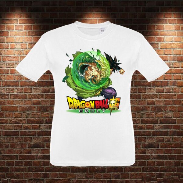CMN0598 Camiseta niño Dragon Ball Broly