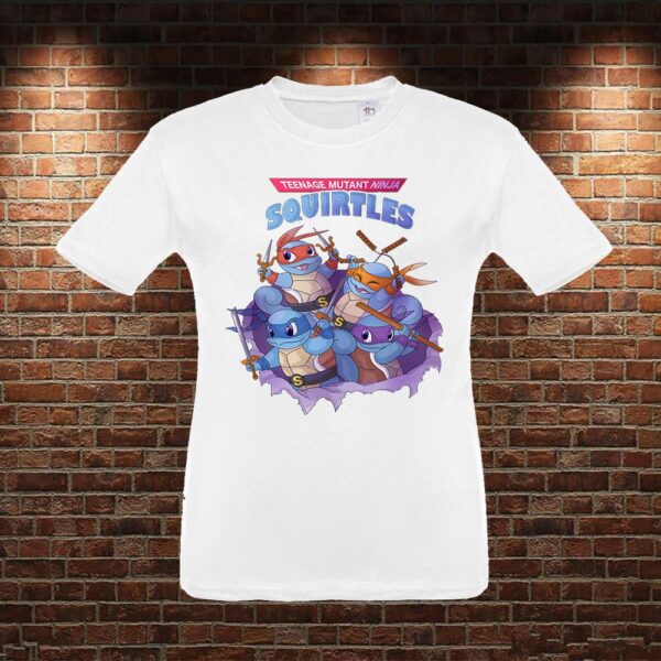 CMN0607 Camiseta niño Tortugas Ninjas Squirtle